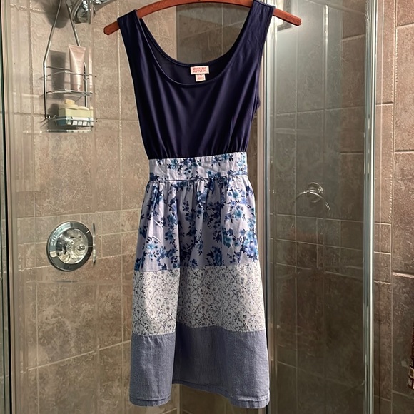 Mossimo Blue Lightweight Summer Dress, size Small - Picture 1 of 6